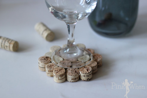 Wine Cork Drink Coaster